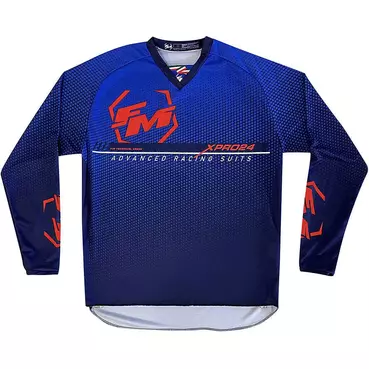 Fm Racing XPRO24 Navy Moto Cross Jersey