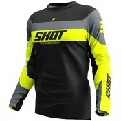 Moto Cross Enduro Jersey Shot DEVO LEAGUE Fluorescent Yellow
