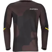 Acerbis X-Duro Winter Black Yellow Cross Enduro Motorcycle Jersey