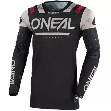 Moto Cross Enduro Jersey Oneal PRODIGY FIVE FOUR Black Grey