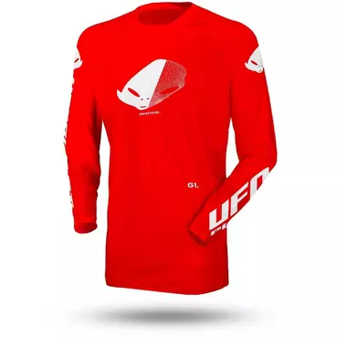 Moto Cross Enduro Ufo SLIM RADIAL Red Jersey