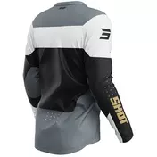 Moto Cross Enduro Jersey Shot DEVO LEAGUE Grey Gold