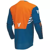 Thor LAUNCHMODE ZONE Moto Cross Jersey Blue Orange