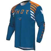 Thor LAUNCHMODE ZONE Moto Cross Jersey Blue Orange