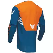 Thor LAUNCHMODE ZONE Moto Cross Jersey Blue Orange