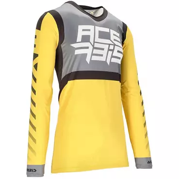 Acerbis X-Five Cross Enduro Motorcycle Jersey Black Yellow