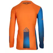 Technical Motorcycle SHIRT In ACERBIS MX J-TRACK SEVEN Orange Blue Fabric