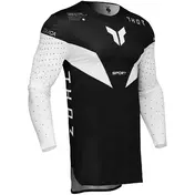 Thor SPORTMODE STRIKE Black Cross Enduro Moto Jersey