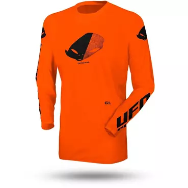 Moto Cross Enduro Ufo SLIM RADIAL Orange Fluo Jersey