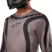 Alpinestars FLUID LURV Cross Enduro Motorcycle Jersey Mud Black