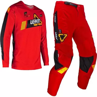 Complete Moto Cross Leatt RIDE KIT 3.5 Red