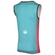SEVEN MX ZERO DISSOLVE Moto Cross Tank Top Red Fluorescent Blue