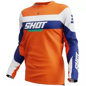 Moto Cross Enduro Jersey Shot DEVO LEAGUE Orange