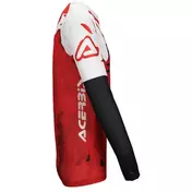 ACERBIS J-WINDY VENT WATERMARK Motocross Enduro Jersey Red White