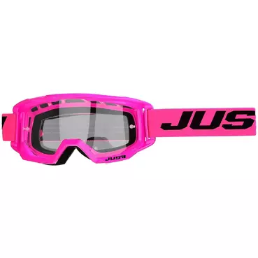 маска Moto Cross Enduro Just1 Vitro Fluo Fuchsia