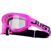маска Moto Cross Enduro Just1 Vitro Fluo Fuchsia