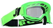 Just1 Vitro Fluo Green Cross Enduro Motorcycle очки