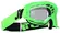 Just1 Vitro Fluo Green Cross Enduro Motorcycle очки