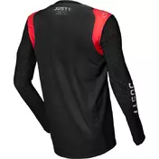 Just1 J-FLEX Aria Black Red Cross Enduro Motorcycle Jersey