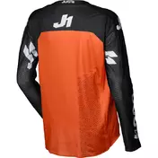 Just1 J-FORCE Terra Cross Enduro Motorcycle Jersey Black Orange