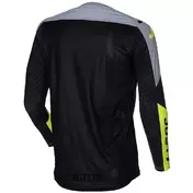 Just1 J-FLEX 2.0 District Cross Enduro Motorcycle Jersey Gray Yellow Fluo Black