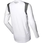 Just1 J-FLEX Aria White Gray Cross Enduro Motorcycle Jersey