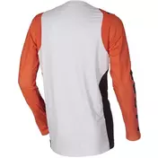 Just1 J-FLEX ADRENALINE Cross Enduro Motorcycle Jersey White Orange