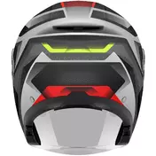 AGV IRIDES ZURIGO Jet Motorcycle Мотошлем Black Red Yellow Fluorescent
