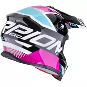 Scorpion VX-16 EVO AIR ANALOG Cross Enduro Motorcycle Мотошлем Metal Black Blue Pink
