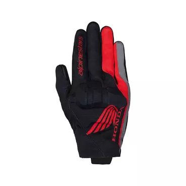 Alpinestars Honda Reef V2 мотоперчатки Black Red Красный
