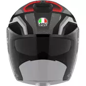 AGV IRIDES ZURIGO Jet Motorcycle Мотошлем Matt Black Grey