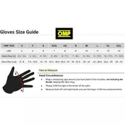 Karting Gloves OMP KS-4 Green