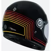 Origine VEGA Sunrise Red Black Full Face Custom Motorcycle Мотошлем