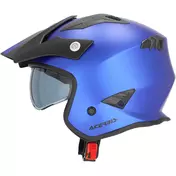 Acerbis ARIA 2206 Jet Motorcycle Мотошлем Metallic Blue