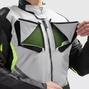 Rebelhorn HIKER IV Motorcycle мотокуртка Black Grey Fluorescent Yellow