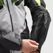Rebelhorn HIKER IV Motorcycle мотокуртка Black Grey Fluorescent Yellow