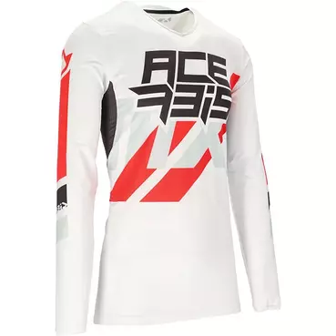 Moto Cross Enduro Mtb Acrebis X-Flex Three White Red
