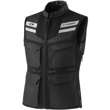 Clover SW 2 жилет Motorcycle жилет Black