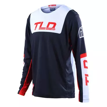 Troy Lee Designs Gp Fractura Kid Jersey Blue Синий