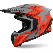 Airoh TWIST 3 DIZZY Cross Enduro Motorcycle Мотошлем Matt Fluo Orange