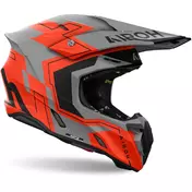 Airoh TWIST 3 DIZZY Cross Enduro Motorcycle Мотошлем Matt Fluo Orange