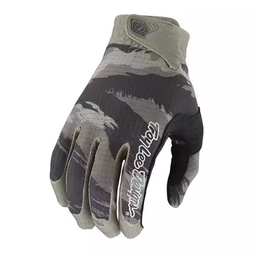 Troy Lee Designs Air Brushed мотоперчатки Green Зеленый