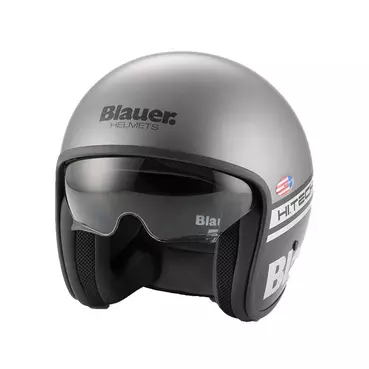 Blauer Pilot 1.1 06 Мотошлем Grey Matt Серый