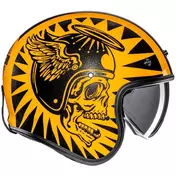 Hjc V31 FLAME MC3 Custom Jet Motorcycle Мотошлем