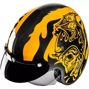 Hjc V31 FLAME MC3 Custom Jet Motorcycle Мотошлем
