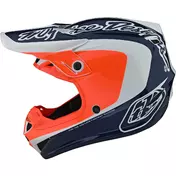 Troy Lee Designs Kid Cross Enduro Motorcycle Мотошлем SE4 CORSA Navy Orange