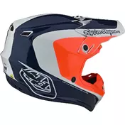Troy Lee Designs Kid Cross Enduro Motorcycle Мотошлем SE4 CORSA Navy Orange