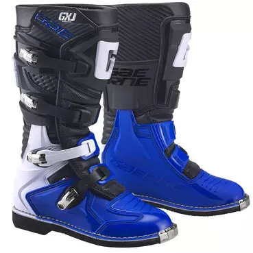 Gaerne Gxj Kid мотоботинки Black Blue Синий