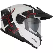 Acerbis Rider P/J Multi Modular Motorcycle Мотошлем White Black