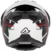 Acerbis Rider P/J Multi Modular Motorcycle Мотошлем White Black